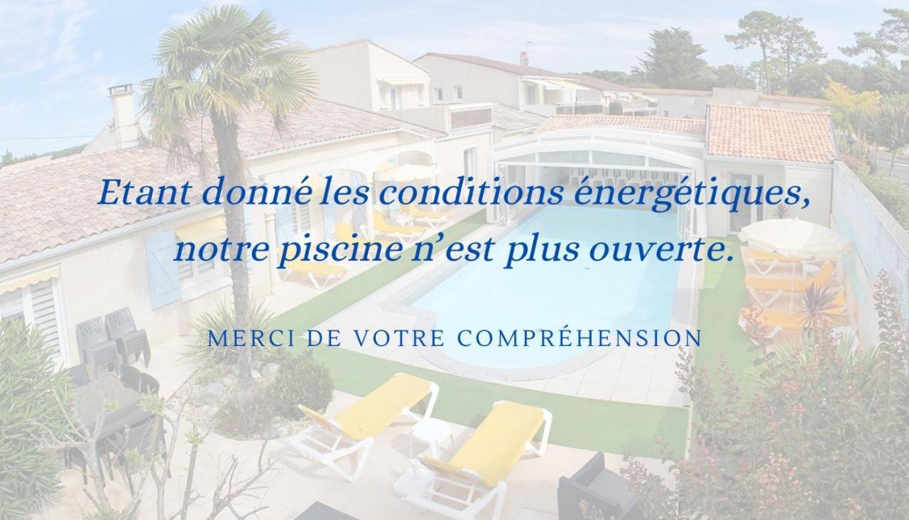 Hotel Residence Les Flots Saint-Palais-sur-Mer Bagian luar foto